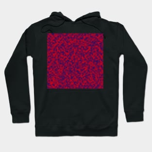 Red and Blue clouds Hoodie